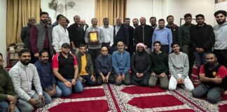 അഹമദ് നിസാറിന് യാത്രയയപ്പ് നൽകി