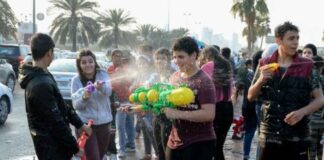 വാട്ടർ ബലൂണുകളും വാട്ടർ പിസ്റ്റളുകളും ഉപയോഗിക്കുന്നതിന് നിരോധനം